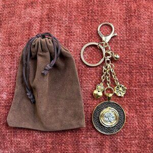 New ROMAN LADY MEDALLION Bag Charm 👵🏽